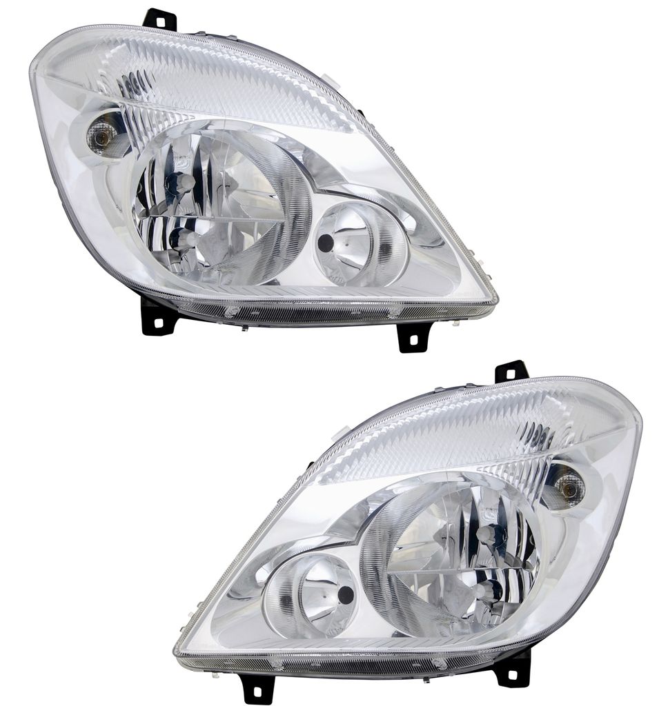 TYC Scheinwerfer Set für Mercedes-Benz Sprinter (906) H7 / H7 / H7 NEBLER