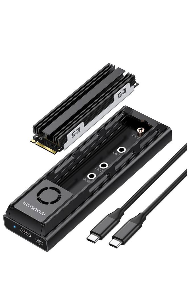 GRAUGEAR G-M205-20G-F, SSD, M.2, M.2, USB 3.2 Gen 2 (3.1 Produktbild 
