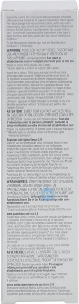 Sérum Prevage 2.0 Elizabeth Arden à l'Idébénone Puissant Antioxydant - 4