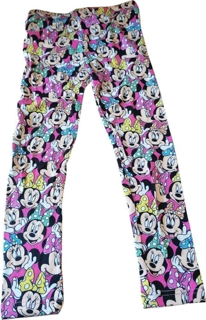 Farbenfrohe Minnie Mouse Leggings, mit vielen Minnie Mäusen 104