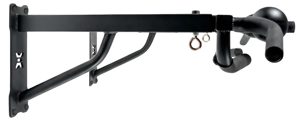 Barre de traction sans perçage Robinson noire fixation porte facile - 4