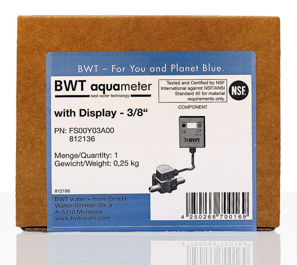 BWT Aquameter mit LCD-Anzeige 3/8" Produktbild 