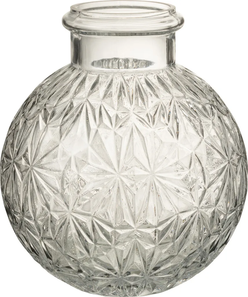 Vase en Verre Transparent pour Décoration de Table et Centre de Mariage
