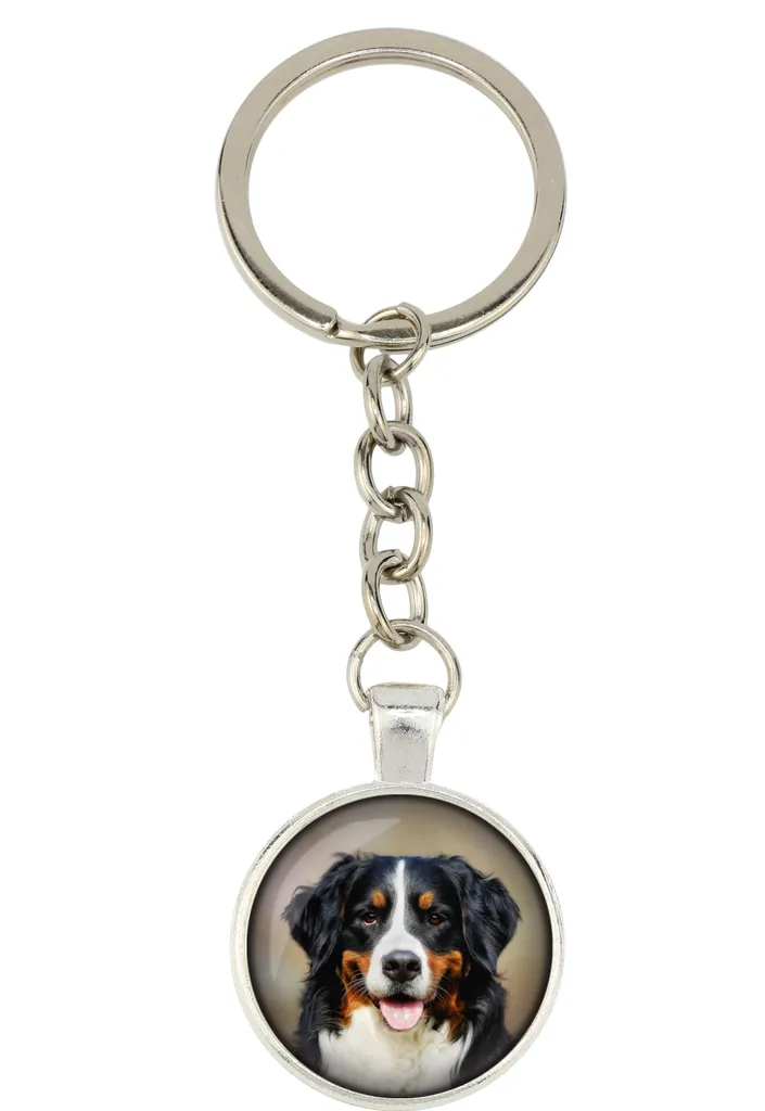Ciondolo Borsa Pastore Bernese Art-Dog - Accessorio Luxury con Foto