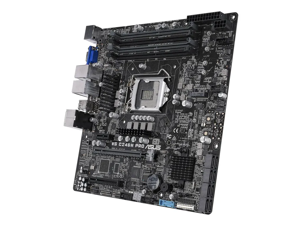 ASUS WS C246M PRO Carte Mère Micro ATX LGA1151 C246 90SW00E0-M0EAY0 - 3