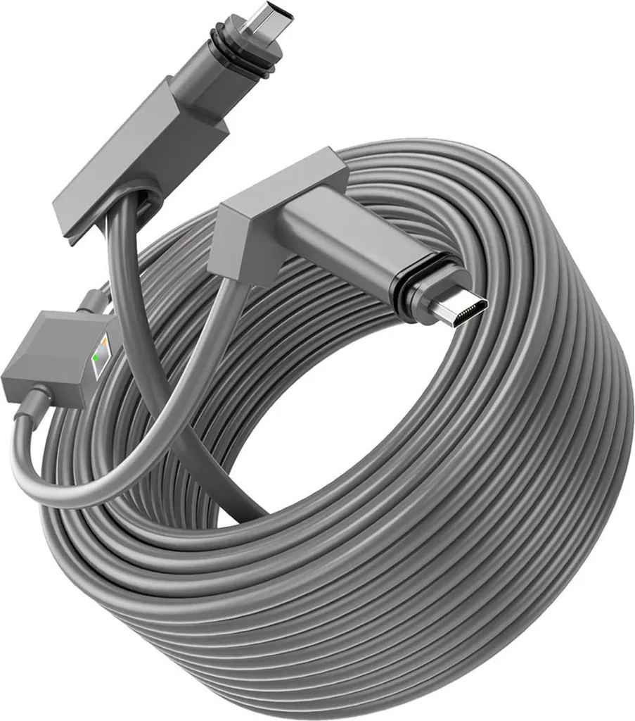 Câble de Rechange Starlink Gen 2 avec Adaptateur Ethernet 20FT+3FT