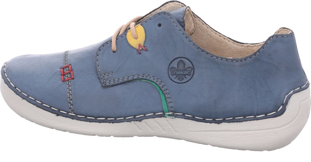 Rieker Damen Schnürschuh Halbschuh 52528, Größe:40 EU, Produktbild 23
