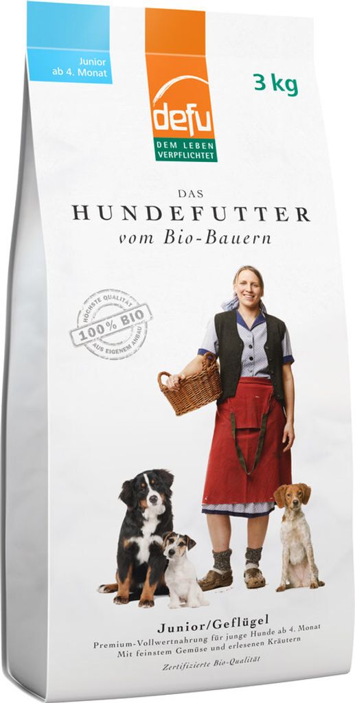 defu - Hund Junior Geflügel - 3kg