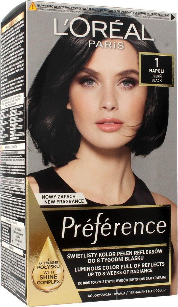 Loreal Preference barva na vlasy 1 Napoli - | Kaufland.cz