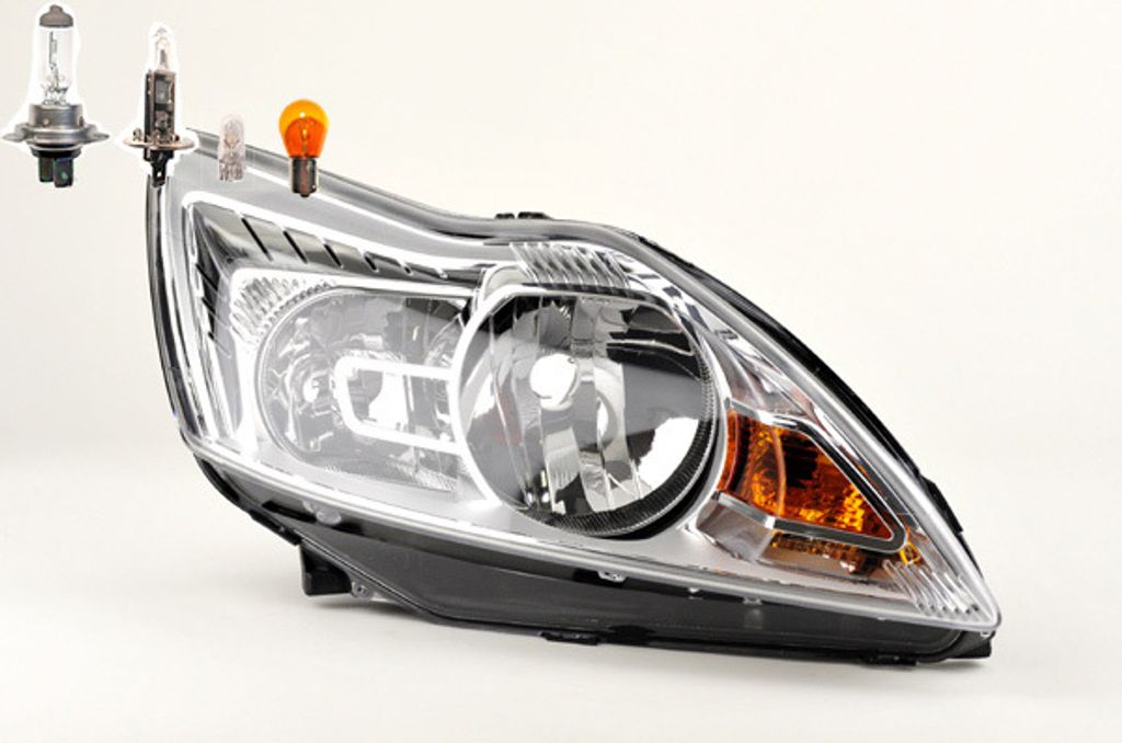 Johns, Scheinwerfer Halogen passend für Ford Focus 05 02/2008-01/11 Rechts Leuchtmittel 1679649 1568265 1521191 1734674 1744971 8M5113100AA 8M5113...