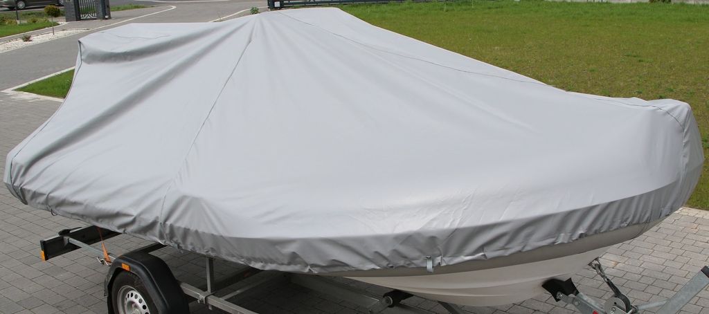 Bootsabdeckplane 420-450cm - Wasserdicht & UV-Beständig Für Angelboote
