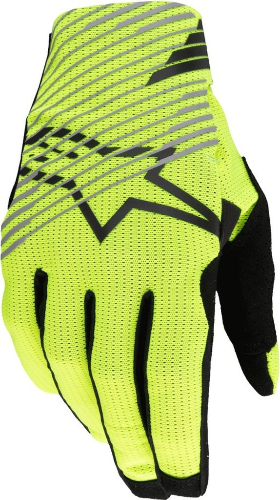 Guanti RADAR PRO, ALPINESTARS (giallo fluo, taglia XL) Immagine del prodotto 