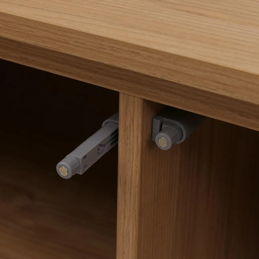 Sideboard Highboard Orme Naturel - Solution Rangement 3 Portes 160cm