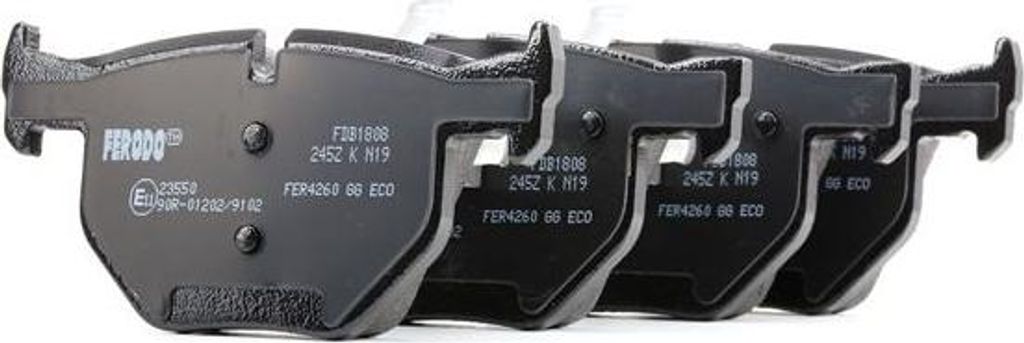 FERODO Bremsbeläge Satz Hinten für BMW 3 Touring (E91) FDB1808