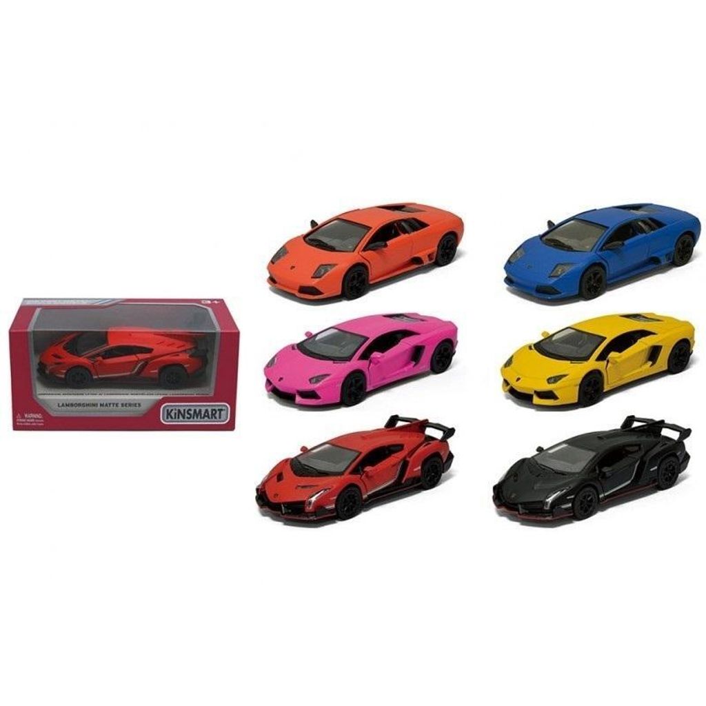 Lamborghini opaco 6 pezzi (giocattoli, veicoli) Immagine del prodotto 