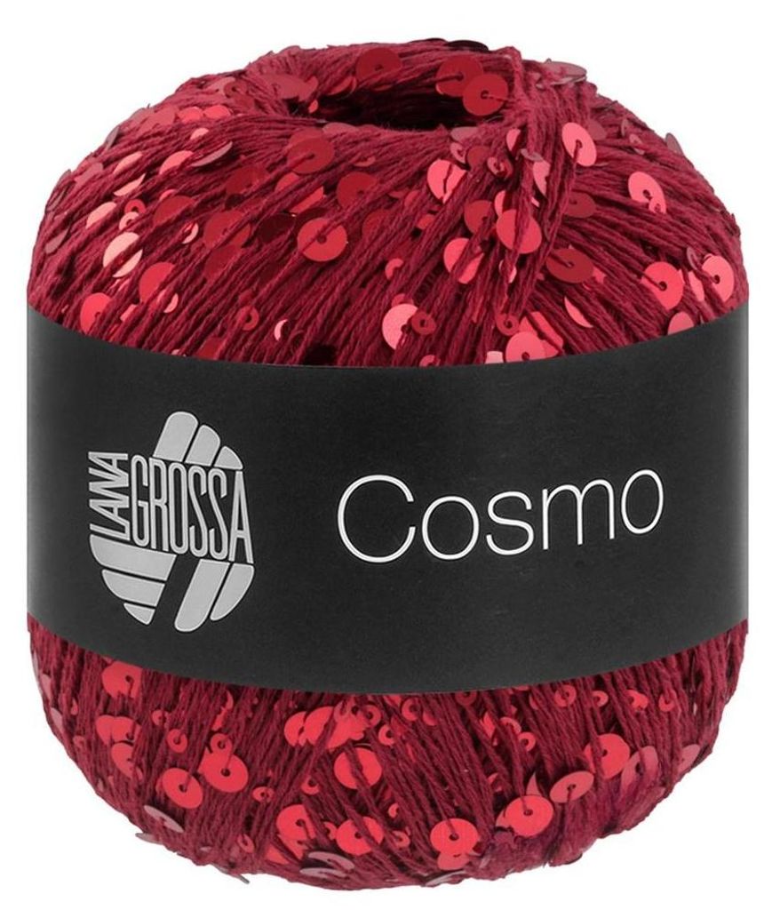 Lana Grossa - Cosmo 0016 weinrot Produktbild 