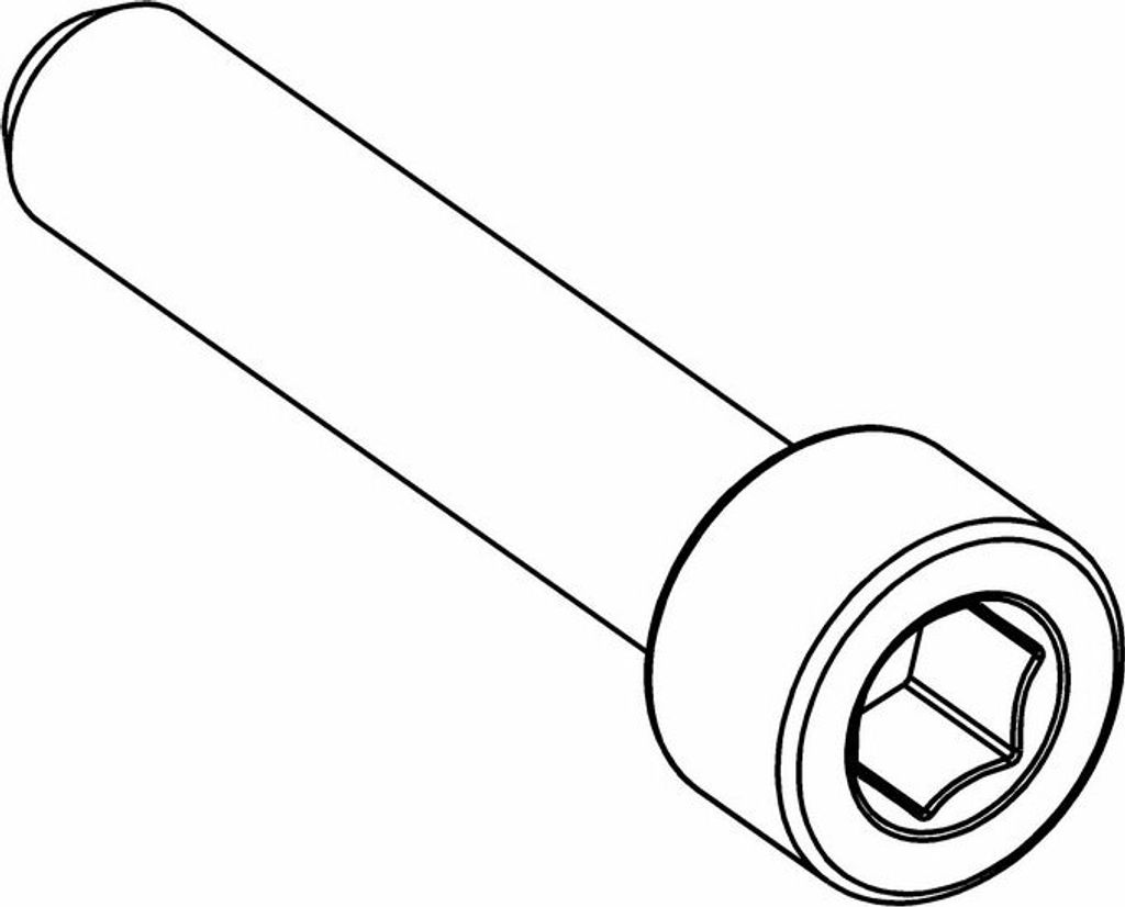 MCD Racing Zylinderkopf Innensechskantschraube M5x25 mm