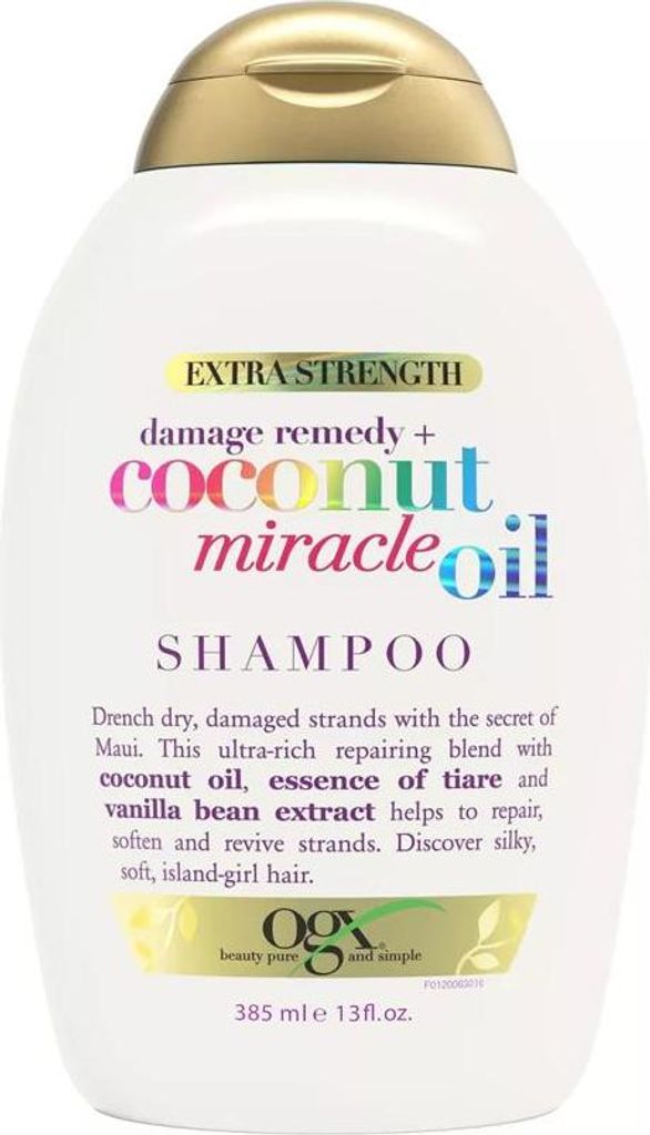 OGX Coconut Miracle Oil Regenerierendes Haarshampoo 385 ml