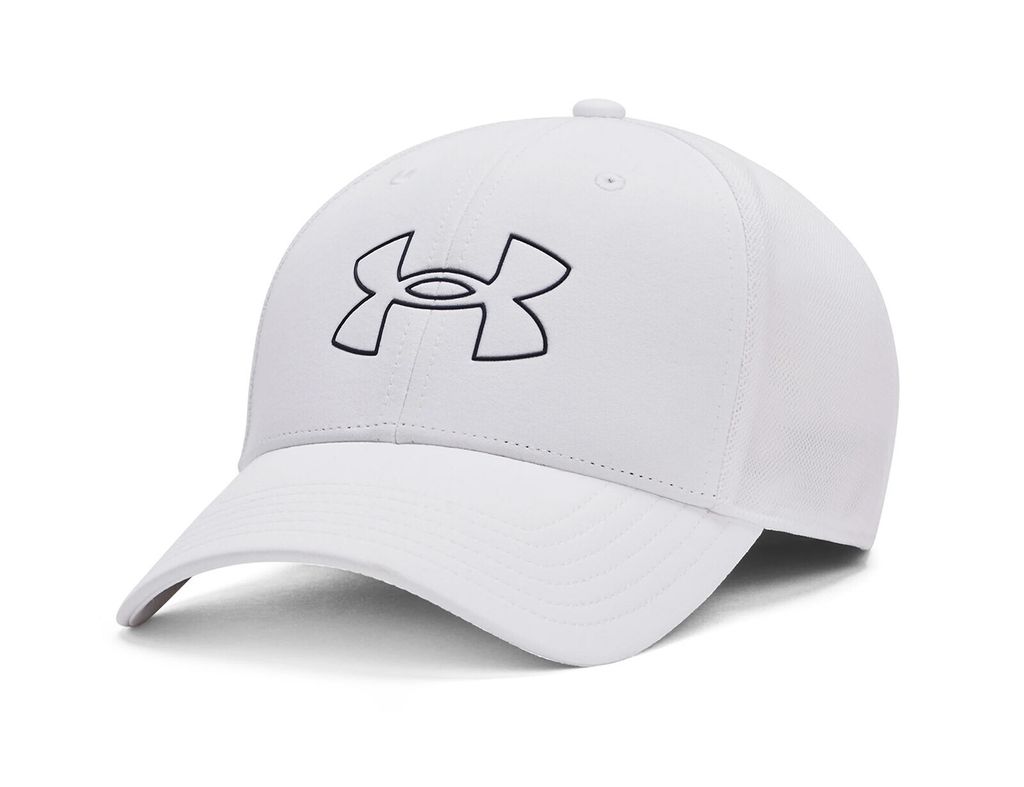 Under Armour - Iso-Chill Driver Mesh Adjustable Cap - White Cap Men
