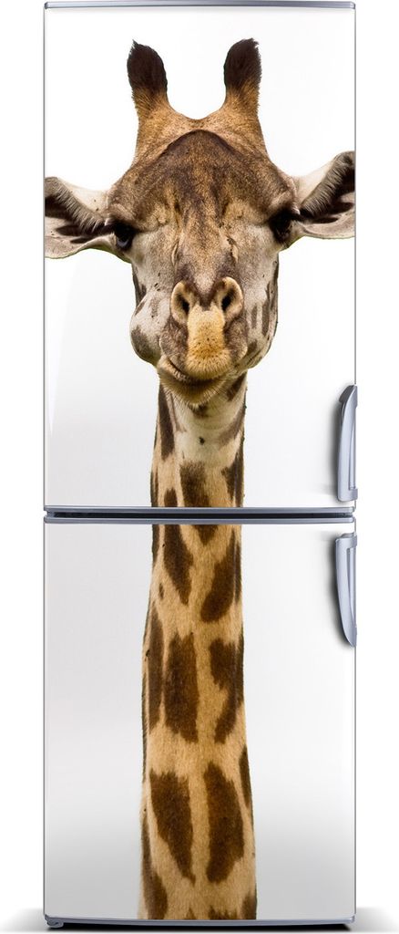 Tulup Kühlschrankdekoration - Magnetmatte - 70 cm x 190 cm - Magnet auf dem Kühlschrank - Giraffe