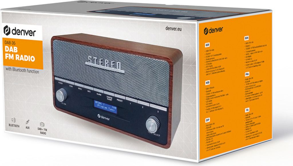Rádio Denver DAB DAB-36 Obrázok produktu 8