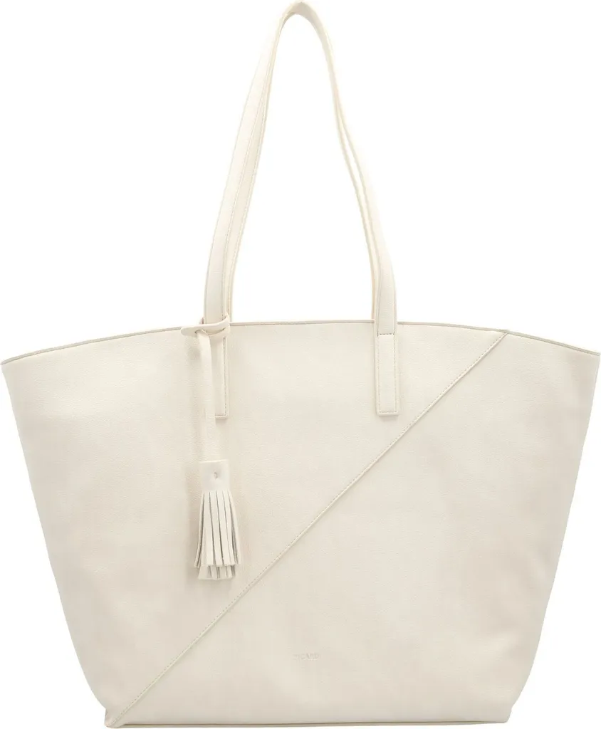 Fini le désordre avec le sac shopper PICARD Ciao en cuir blanc Lily