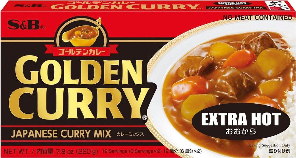 S&B GOLDEN CURRY Miscela per curry giapponese in cubetti Immagine del prodotto 