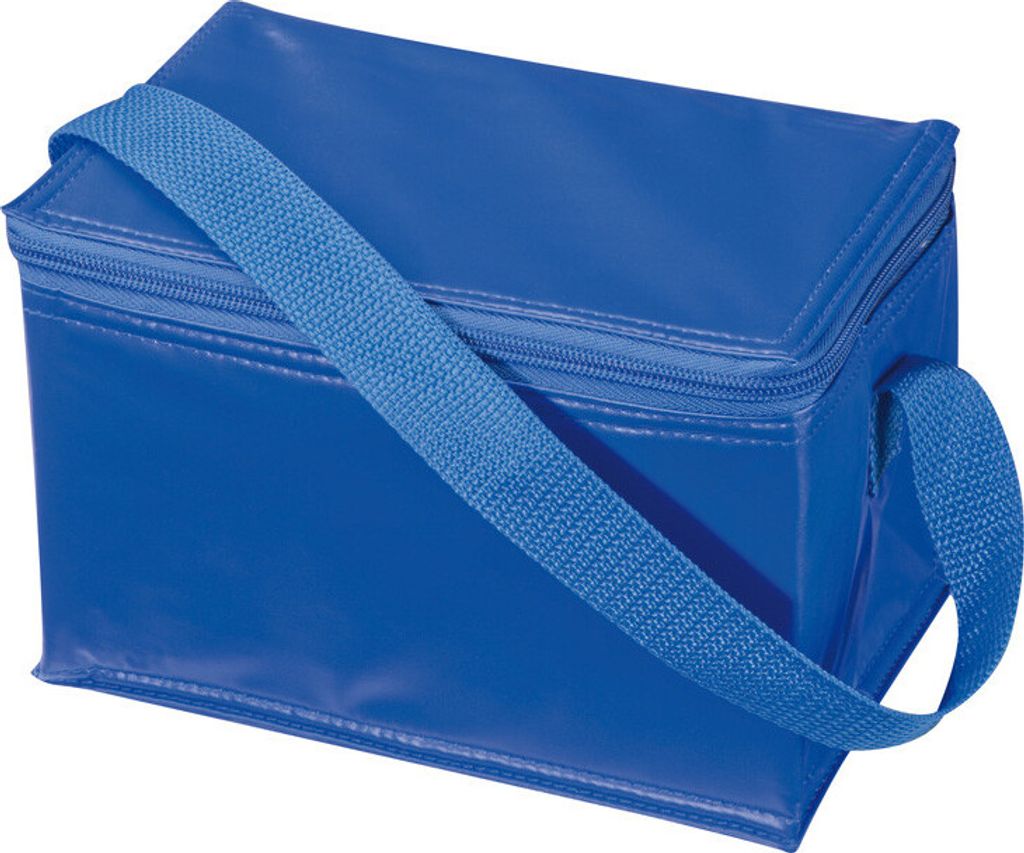 Kühltasche für 6 Dosen à 0,33l / Farbe: blau