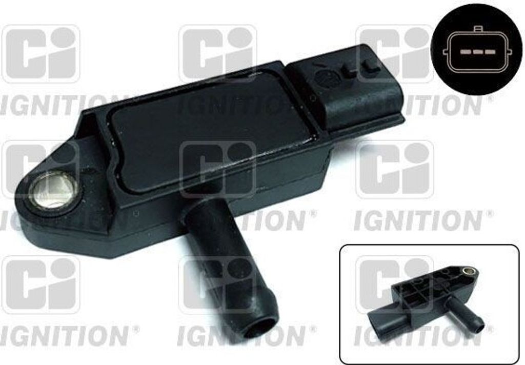 QUINTON HAZELL XEPS118 Abgasdruck Differenzdrucksensor für OPEL Vivaro A Kastenwagen (X83) Vivaro A Combi (X83) Movano B Kastenwagen (X62) für NI...