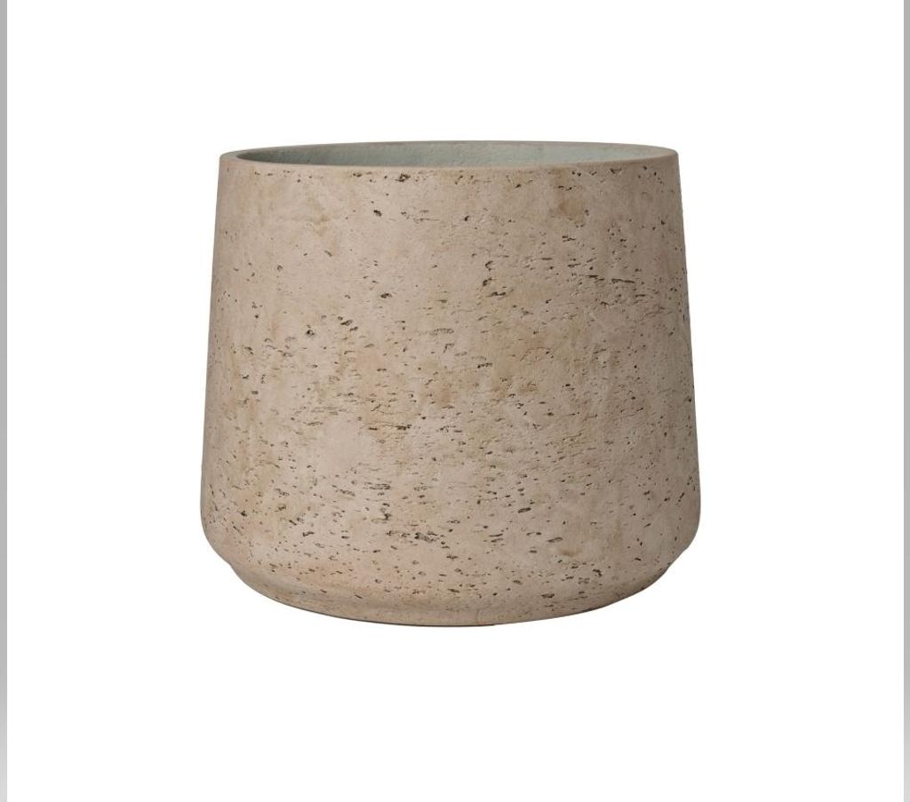 Pottery Pots - Blumentopf - Grau - D45 x H38 cm - Öffnung Produktbild 