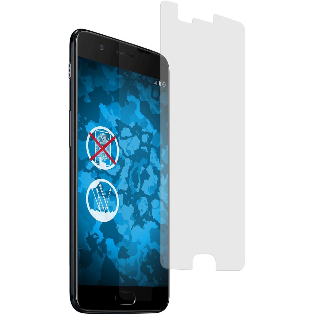 2er-Pack PhoneNatic Displayschutzfolien matt kompatibel mit OnePlus 5