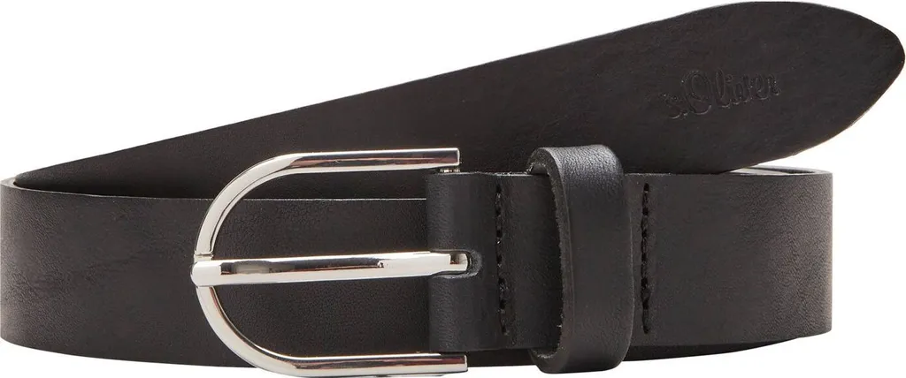 Cintura s.Oliver Donna Pelle Nera W90 - Accessorio Fashion Must-Have