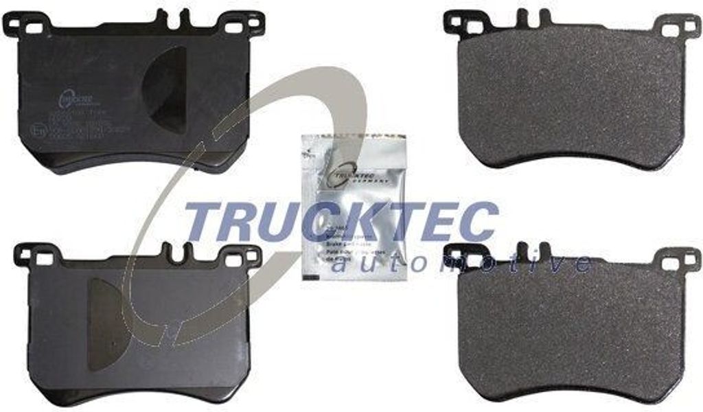 TRUCKTEC AUTOMOTIVE Bremsbeläge Satz Hinten Bremsklötze Produktbild 