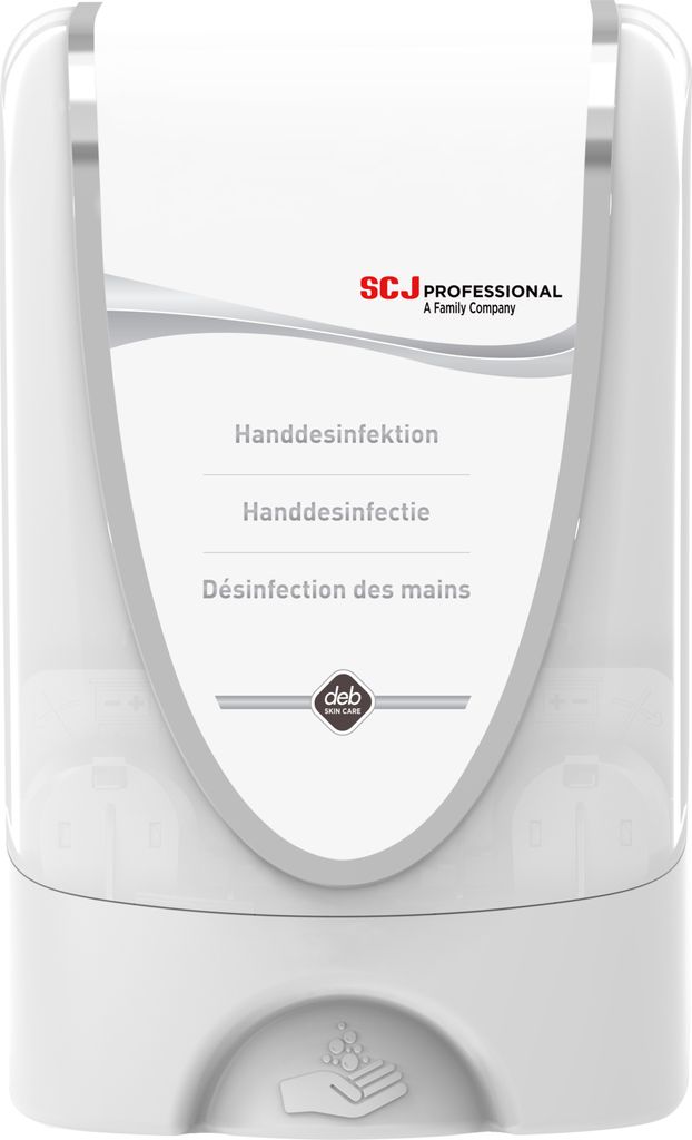 TouchFREE-Spender Deb InstantFOAM H277xB170xT100ca.mm 1l weiß St.