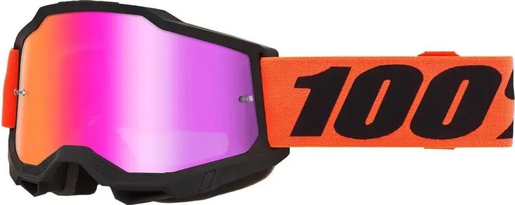 Lunettes de Soleil 100% Accuri 2 avec Écran Large et Mousse Triple Couche