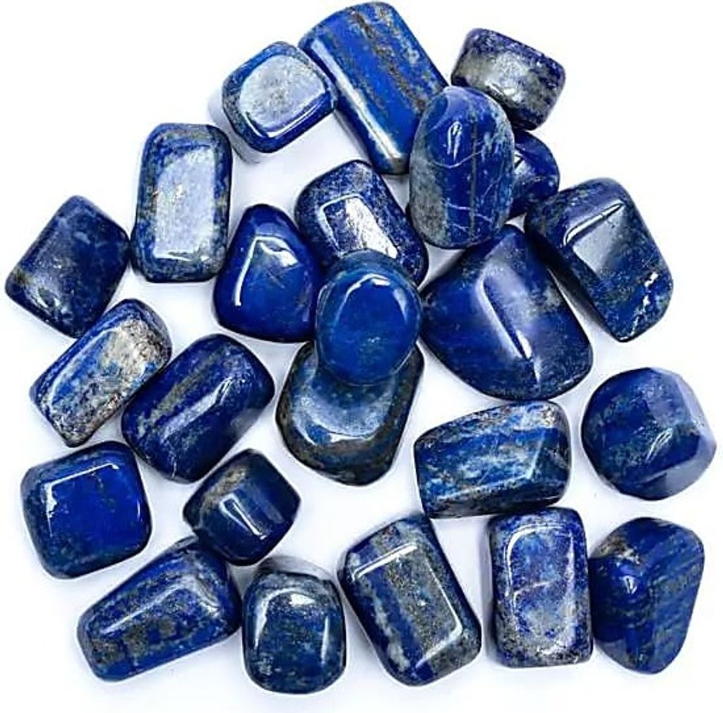 Lapislazuli-Trommelsteine, Aa-Qualität – ± 500 g; ±1-3cm