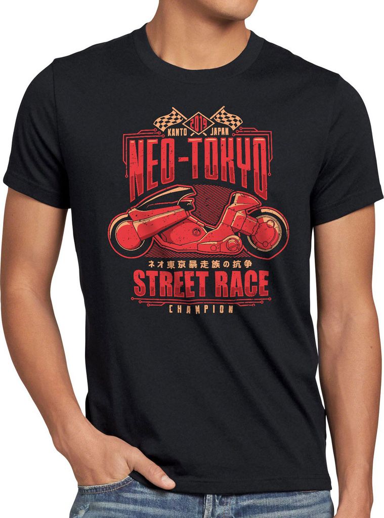 style3 Neo Tokyo Racing Herren T-Shirt anime manga
