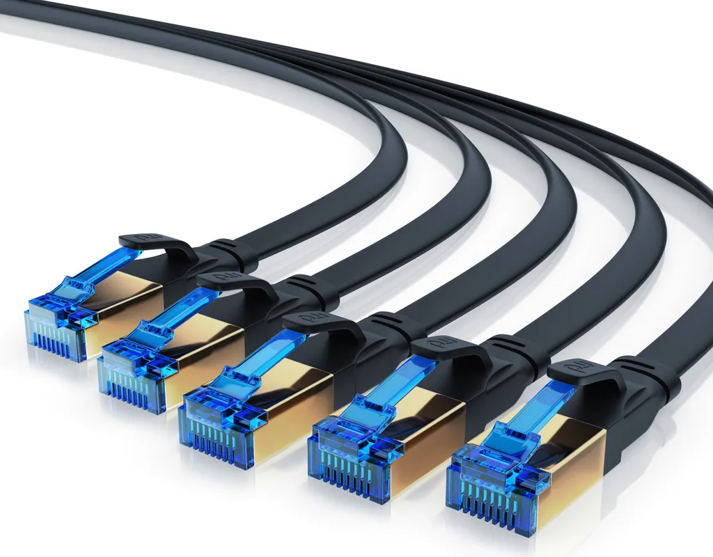 Cavo Ethernet CAT 8 Primewire 1m 40Gbps | Zero Lag Gaming LAN