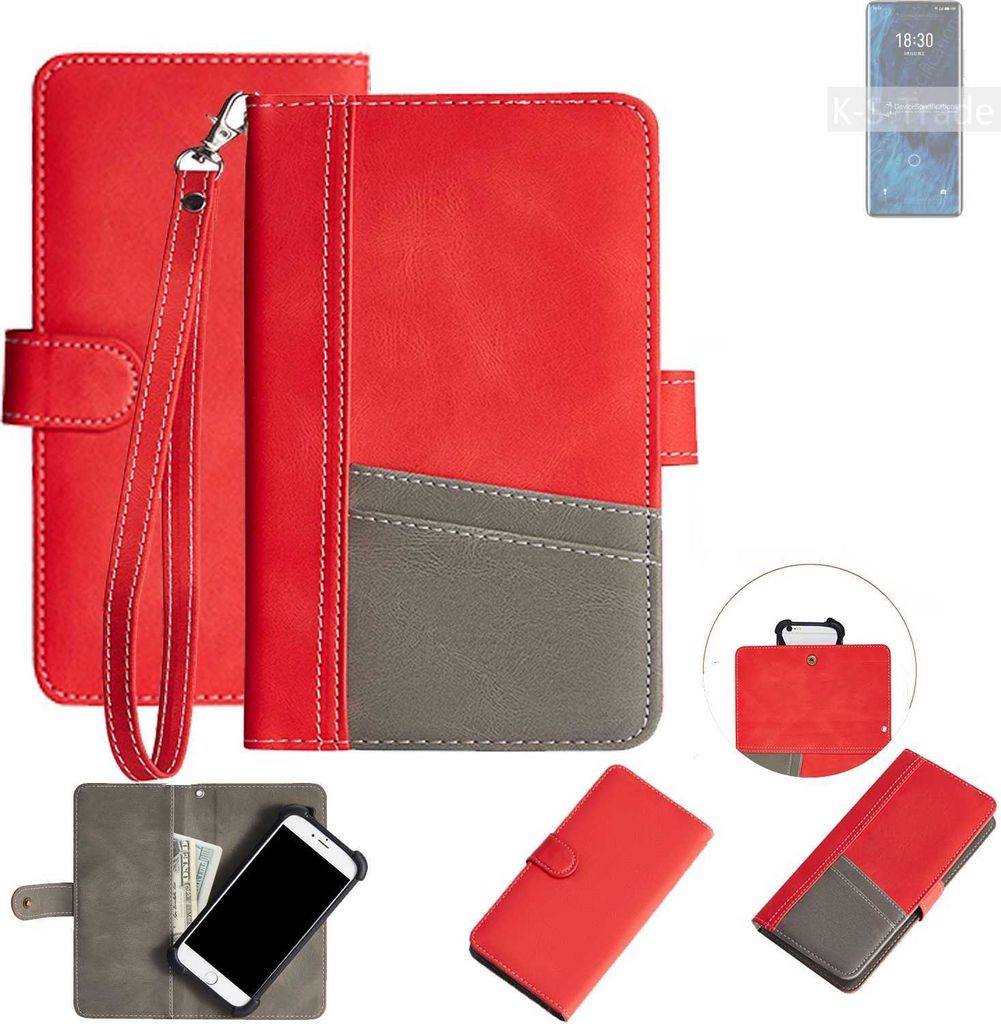 K-S-Trade Handy Schutzhülle für Meizu 18s Pro Hülle Portemonnee Brieftasche Klapphülle Kartenfächer Flip Wallet Case Etui