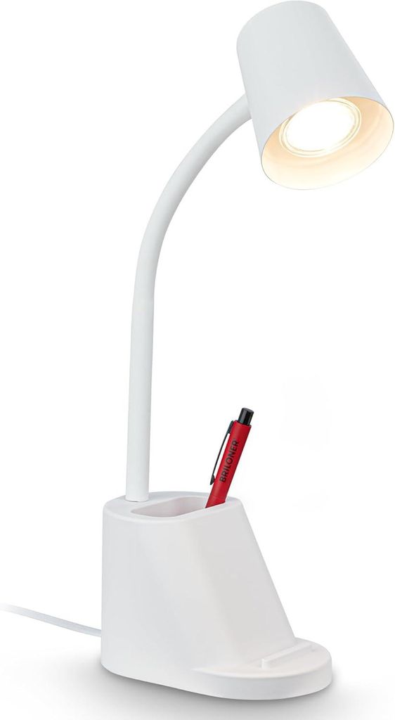 Briloner Pahu Lampe de bureau, Porte-stylo, Interrupteur à Image du produit 