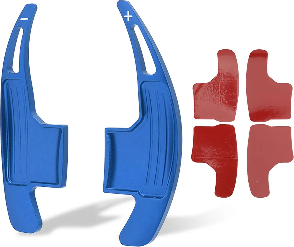 Estensioni Cambio Mustang Blu: Eleganza in Alluminio 2015-2022