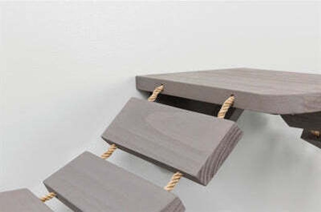 TRIXIE Wandmontierte Katzenkletterleiter 150 x 30 cm Taupe Produktbild 18