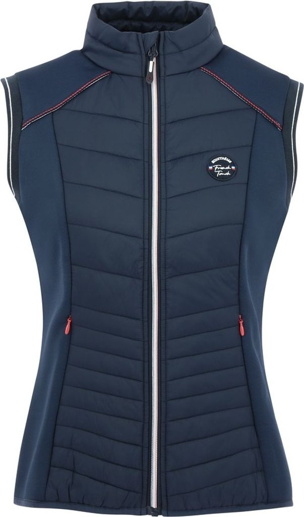 EQUITHÈME Luna Hybrid Weste in zwei Farben, Farbe:marineblau, Damengröße:XS