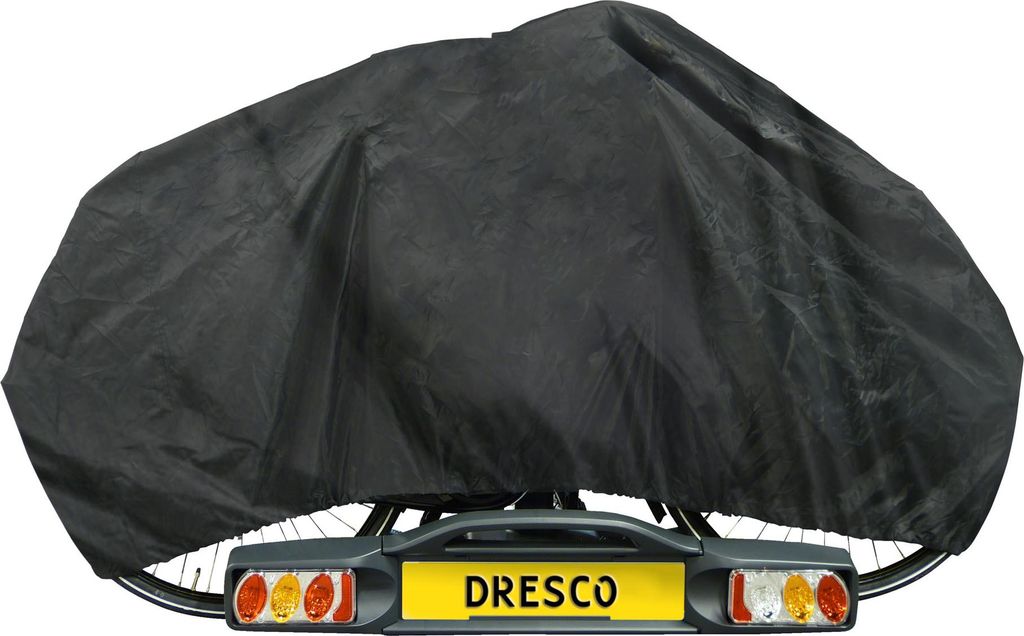 Dresco Fahrradabdeckung Elastisch für 1 Fahrrad Schwarz Produktbild 