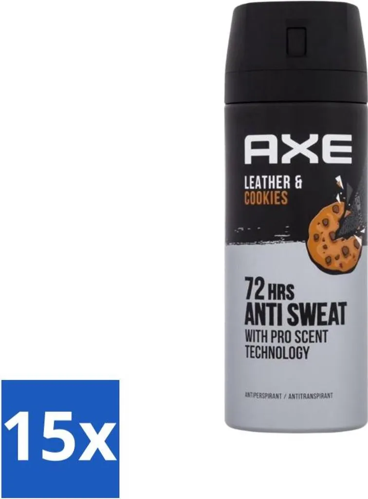 Recensione Axe Pelle e Biscotti Spray 150ml: Stock 15 Deodoranti Men