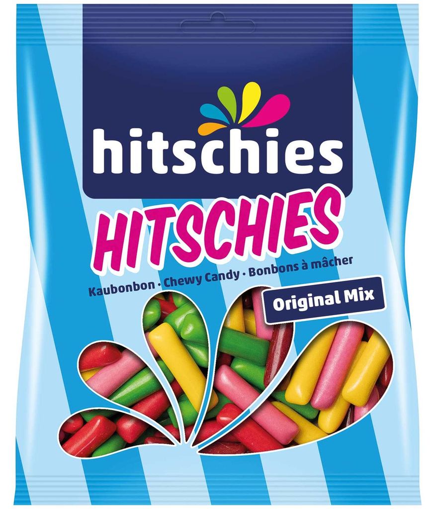 Hitschies Hitschies Original Mix Chewy Dragee Mixture 150g Obrázok produktu 