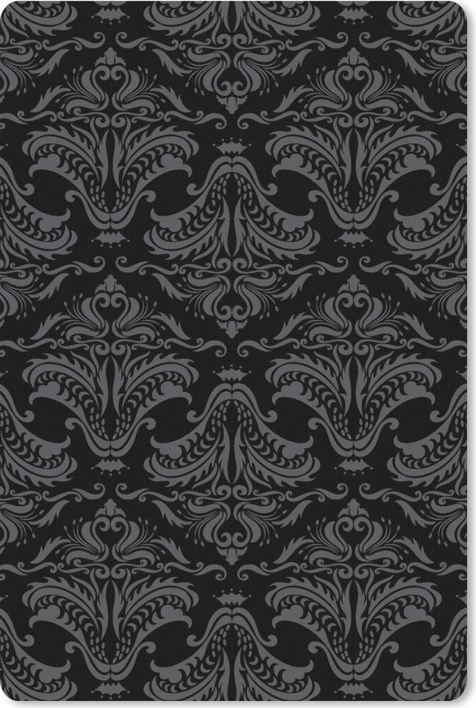 MuchoWow Mauspad Mousepad Muster - Barock - Damast 40x60 cm - Mousepads - Maus Mat - Pad - Mausunterlage - Schreibtisch Accesoire