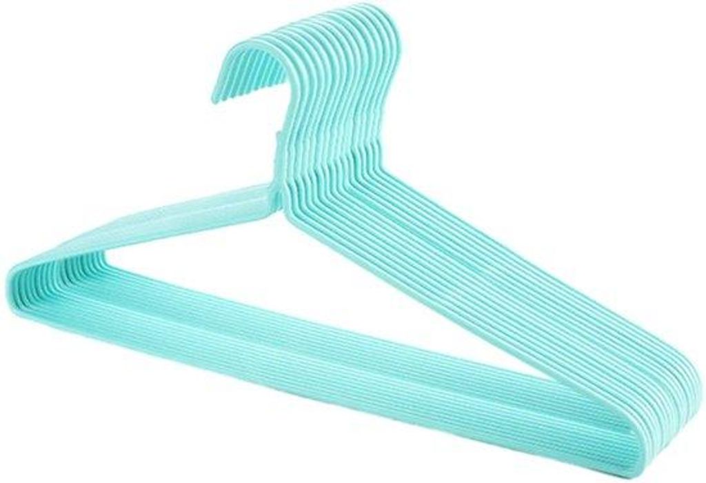 20 blauwe Haken für Pakke, Shirts, Hemden und Jacken.