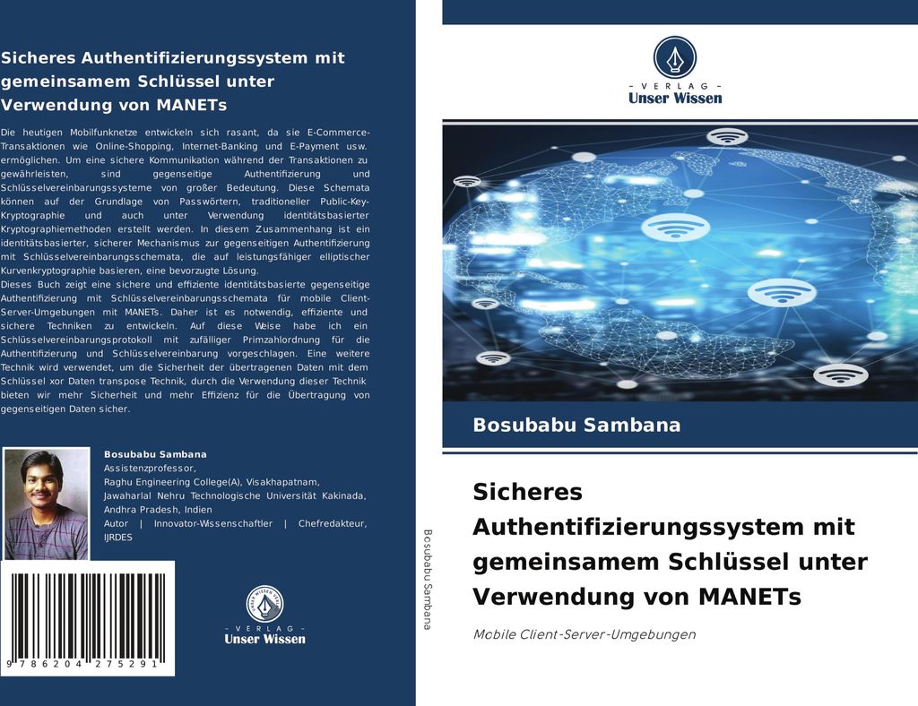 Sicheres Authentifizierungssystem mit gemeinsamem Schlüssel unter Verwendung von MANETs