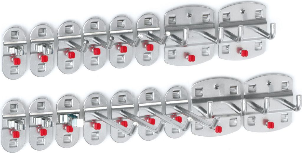 Kappes RasterPlan Werkzeughaltersortiment 17-tlg. Alufarben